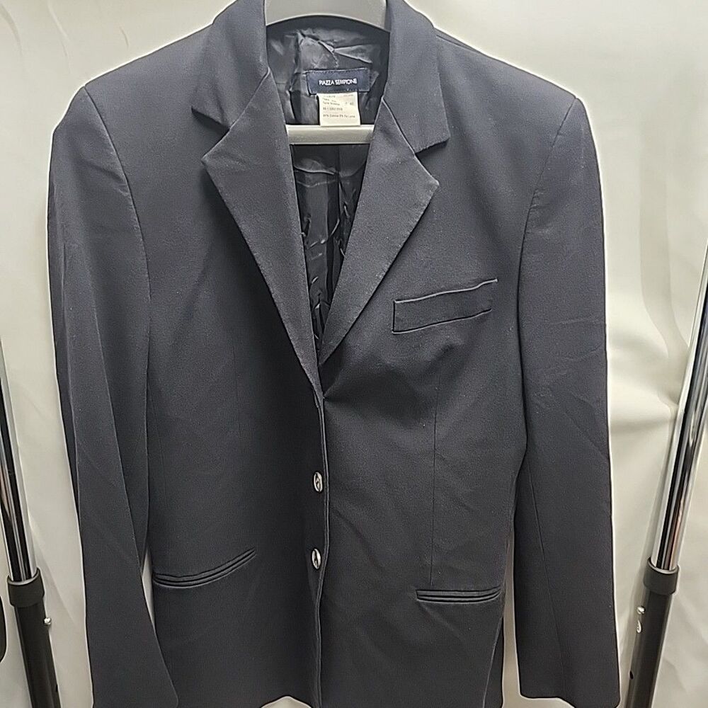 Piazza Sempione Blazer Jacket Cotton Women 46 Italy  L Old Money Quite Luxe